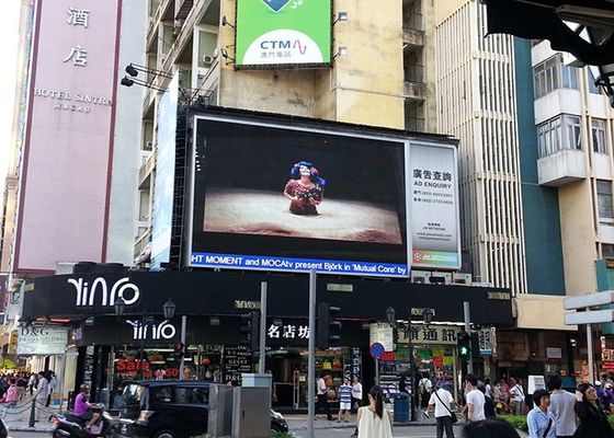 P4.81 Thuê màn hình LED ngoài trời, Nhà ga tàu ngoài trời LED Video Wall