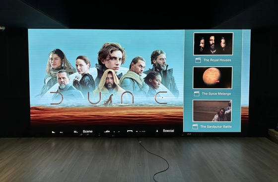 Màn hình LED di động linh hoạt tường Novastar Full color P2.5 Indoor Rental Display màn hình LED
