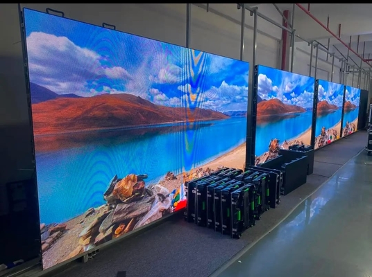 Màn hình LED trong nhà sáng cao P6, màn hình LED đầy màu thương mại