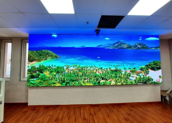Màn hình LED cố định / hộp sắt trong nhà P2.5 Màn hình LED cho thuê 1R1G1B Pixel
