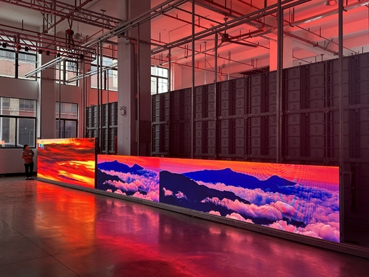 P4.81 Full Color Rental/Die-Casting Aluminum Cabinet Stage LED Display HD 1/13 Chế độ quét ngoài trời