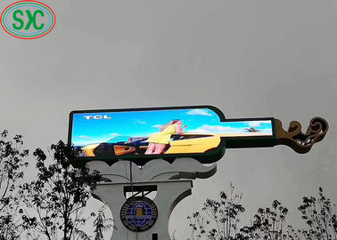 64x64 P5 RGB màn hình LED cong chống nước ngoài màu đầy đủ Ba năm bảo hành