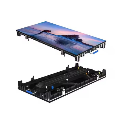 Thuê màn hình cong treo / LED quảng cáo cố định Khung hiển thị HD Động lượng điện liên tục