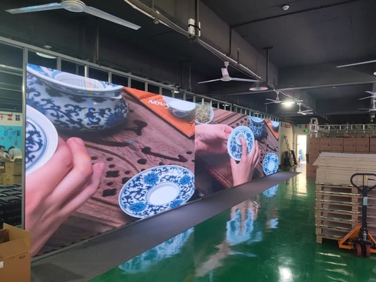 Thuê màn hình LED cong mô-đun hiển thị 4.81mm Pixel Pitch 500x500mm Cabinet