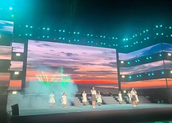 COB P1.25 Pitch Ultra High Definition Rental LED Display Nội thất Hệ thống NOVA HD 1R1G1B