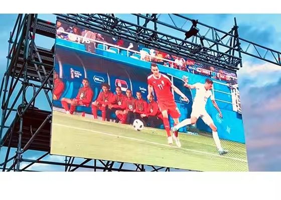 P3.91mm Bên ngoài Kiểm soát nước LED tòa nhà Video Wall 250x250mm Full Color