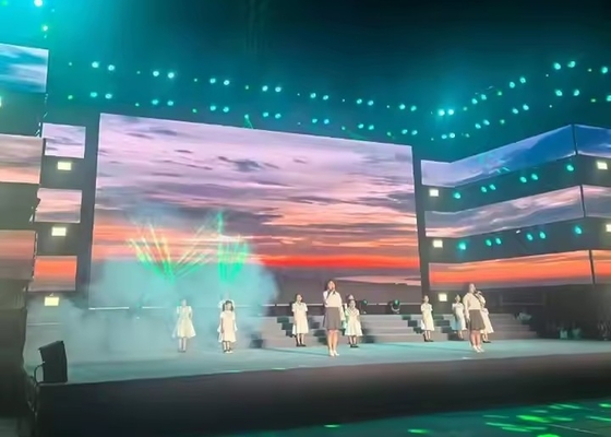 Concert Stage Rental Die-Cast Aluminum Indoor Full-Color LED Display P5 HD Màn hình lớn Độ phân giải cao