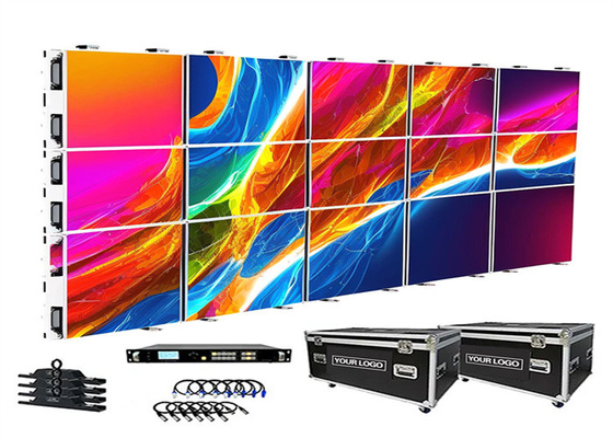 SMD2121 P5 ngoài trời RGB LED đầy đủ màu sắc Die-Casting màn hình nhôm cố định sắt và thép Cabinet