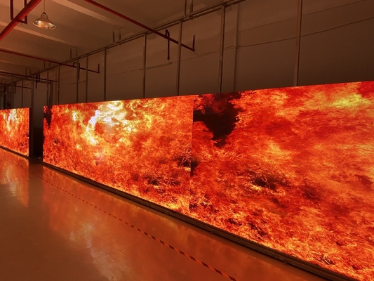 Khung nhôm die-cast Đơn giản cài đặt Mô-đun độ phân giải SMD P4 Indoor HD Full Color LED Display