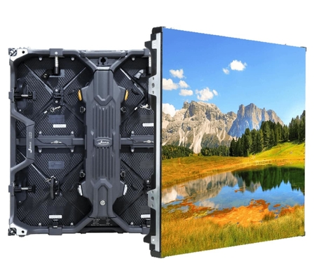 HD Cho thuê Tấm đúc Aluminium Cabinet Module P10 LED Bảng quảng cáo Hiển thị độ sáng cao