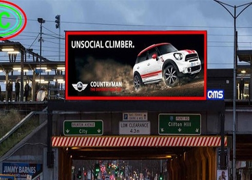 P5 Fixed quảng cáo LED Billboard ngoài trời màu đầy đủ màn hình lớn LED