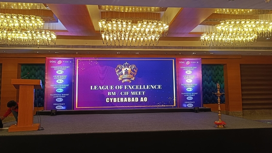 3840Hz High Refresh Indoor Full Color LED Display P2.5 2121 Kích thước đèn cho quảng cáo trong nhà với khoảng cách xem ≥ 0.5m