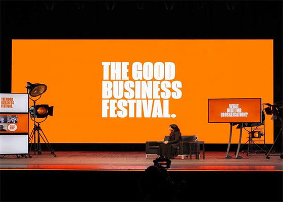 Màn hình LED đầy màu trong nhà P2.5 Dễ lắp đặt LED tường cho quảng cáo và sự kiện 640x640mm Thuê bảng điều khiển LED