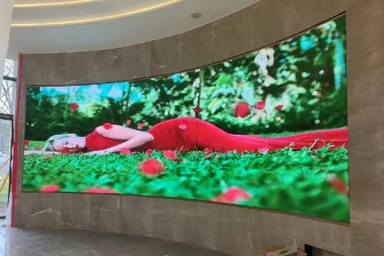 Màn hình LED độ phân giải cao P2.6 Màn hình LED màu đầy đủ trong nhà với 160000 pixel / m sup2 500 * 500mm Kích thước mô-đun