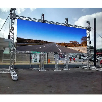 HD Indoor P6 Stage Background Events LED Rnetal Video Bức tường màn hình hiển thị LED