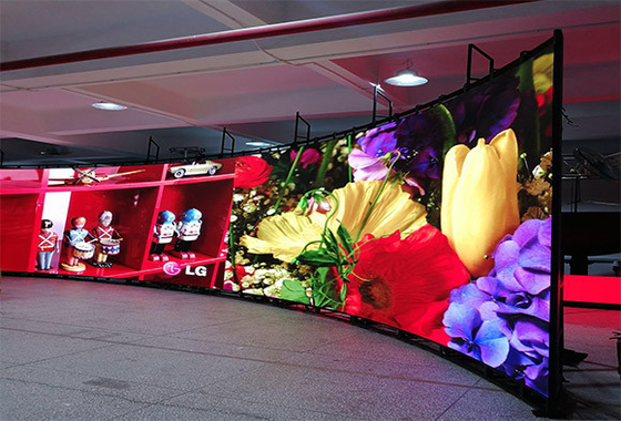 Màn hình ghi bàn lớn P10 RGB màn hình LED ngoài trời 1/4 Scan HD Slim Full Color Stadium Panel