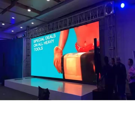 Giá tốt P3.91 Thuê sân khấu ngoài trời màn hình hiển thị LED 250 * 250 Module 500x500mm Panel 4500nits LED Video Wall trực tuyến