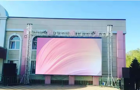 Bảo trì phía trước màu đầy đủ LED Digital Signage Signage 10mm Pixel Pitch Iron Cabinet
