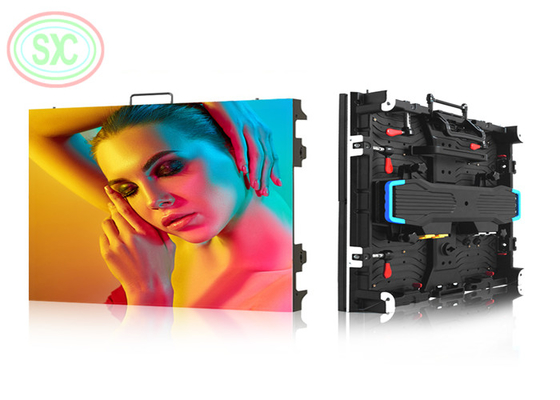 P1.25 Phân khánh trong nhà màu đầy đủ LED thuê màn hình thép