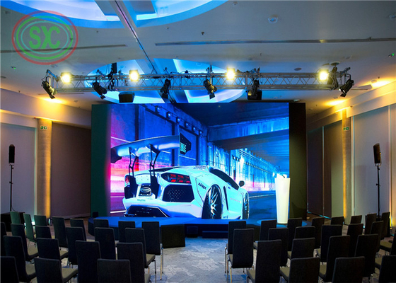Thiết lập cố định trong nhà màn hình tường video LED P3 Fine Pitch HD Phòng họp Nhà thờ đầy màu sắc