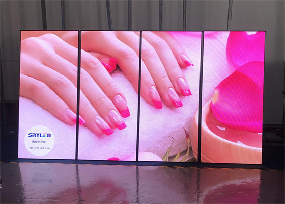 Nội thất P2.5 đầy màu sắc Mirror Led màn hình Wireless USB 4G WiFi Smart Control Poster