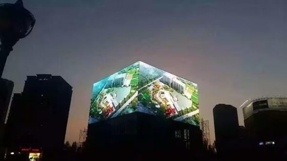 Độ phân giải cao ngoài trời p10 màn hình LED đầy màu sắc với hiệu suất ổn định cho tín hiệu phát sóng truyền hình 10mm Pixel Pitch 7000 cd / m2 Độ sáng 16.7 triệu màu IP65/IP54 Bảo vệ 800W/m2 Điện lực tối đa