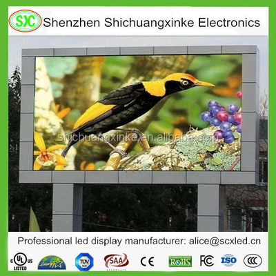 Mức bảo vệ IP65 bảng thông báo kỹ thuật số 6000nits Độ sáng cho quảng cáo ngoài trời đa năng