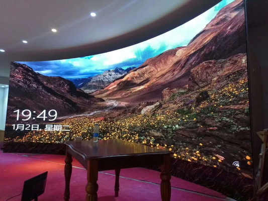 High Definition P5 Indoor Full Color LED Display Panel for Rental Video Wall Screen với tốc độ làm mới 3840hz và độ phân giải 640x640mm
