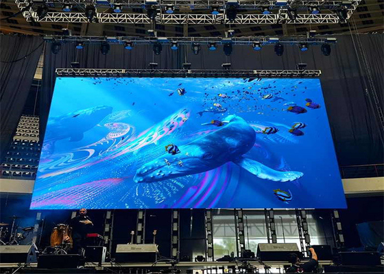 Indoor P2.5 Full Color LED Display Cho thuê sự kiện Concert Stage Background Modular LED Rental Screen