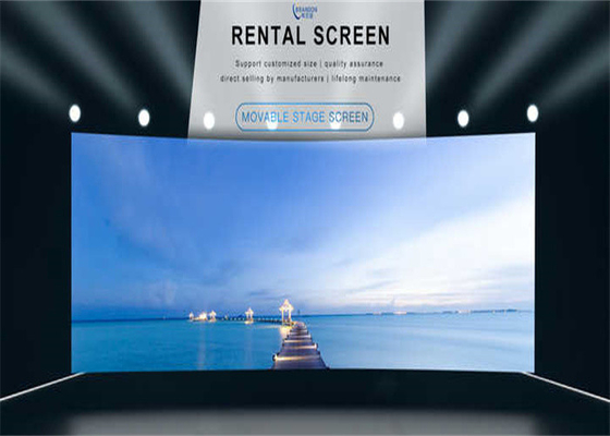 HD Indoor P6 Stage Background Events LED Rnetal Video Bức tường màn hình hiển thị LED