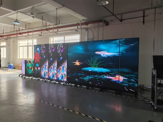 P10 ngoài trời Full Color HD bảo trì phía trước màn hình LED die-cast nhôm