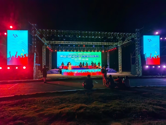 P4 SMD High Definition Hanging Led Rental Display Events Thuê nội thất đầy đủ màu sắc