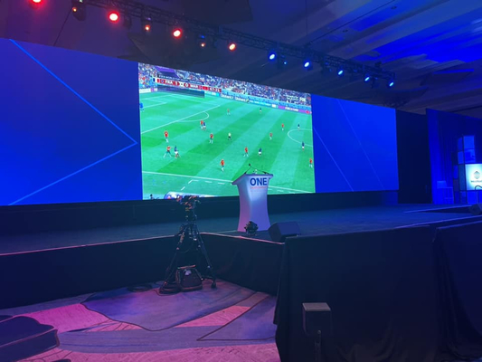 Màn hình LED đầy màu trong nhà cho các sự kiện quảng cáo và tường video P4 mật độ cao hơn với công nghệ điều khiển tiên tiến và tương thích rộng rãi cho hình ảnh tuyệt đẹp