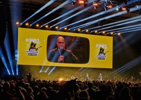 Nội thất toàn màu sân khấu nền P4 LED Video màn hình màn hình màn hình tường