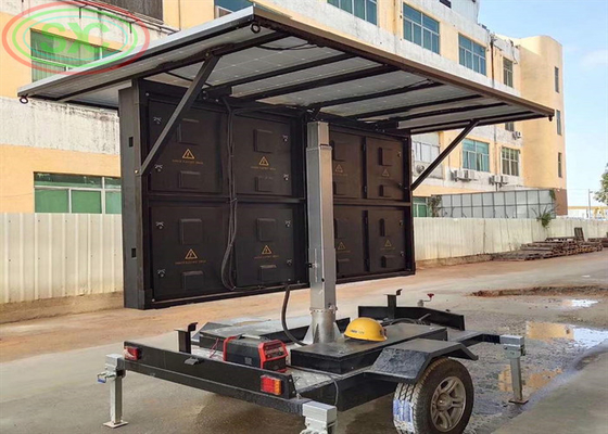 Tùy chỉnh biểu tượng trailer LED di động ngoài trời màn hình chống va chạm LED cho quảng cáo thương mại