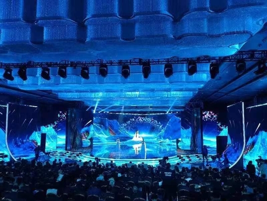 SCX LED P5 Indoor LED Display với 100 000 giờ tuổi thọ ở độ sáng 50% và CAT5 Cable Single Mode Fiber Control Distance