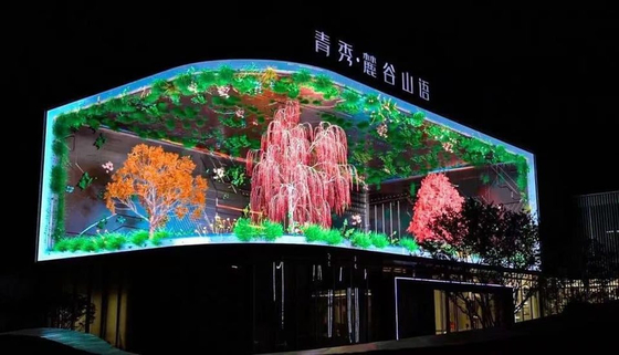 Màn hình LED đầy màu ngoài trời với điều chỉnh độ sáng điểm duy nhất / Màn hình LED treo độ nét cao Indoor P4.8