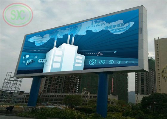 Tùy chỉnh tủ thép sắt ngoài trời cài đặt cố định biển báo LED bảng quảng cáo LED hiển thị cho quảng cáo