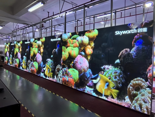 Pixel Density 1137778 High Flatness Full Color LED Display Events Hire Party for End Displays Cabinet kích thước 600*337.5MM