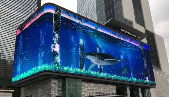SMD P6mm Commercial Led Advertising Billboards 1/8 Scan màn hình bảng điều khiển LED đầy màu sắc