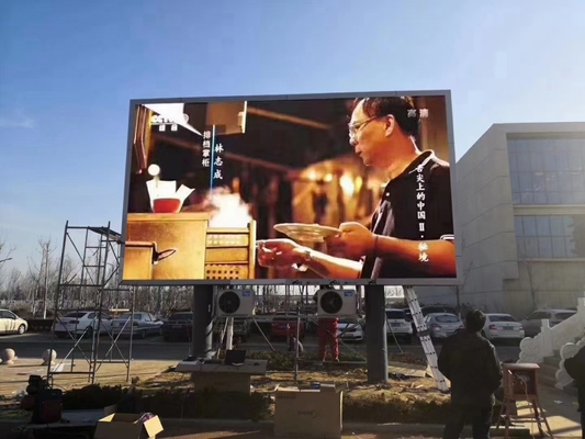 SMD P6mm Commercial Led Advertising Billboards 1/8 Scan màn hình bảng điều khiển LED đầy màu sắc