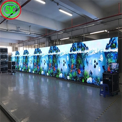 góc nhìn tốt nhất 2m-10m Indoor Full Color LED Display cho Digital Poster Cabinet size 500*1000mm*75mm