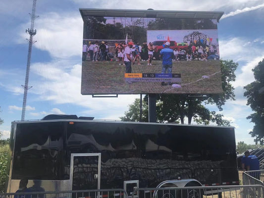 Màn hình LED ngoài trời P5 cho xe buýt, xe hơi, Chống nước IP65