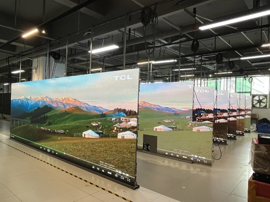HD Cho thuê Mô-đun mềm màn hình rèm LED linh hoạt treo dễ cài đặt có thể tháo rời cực rõ