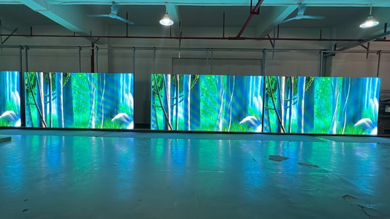 HD LED Poster Display P2.5 Full Color Floor Standing Advertisement 1/16 Bức tường quét
