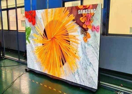 Màn hình nhôm đúc đúc mặt trước P2.5 Digital LED Poster Stereo Mount Dễ cài đặt