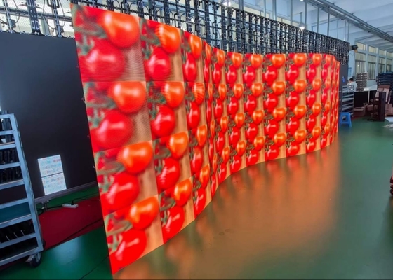 Ngoài trời đầy màu sắc Cho thuê quảng cáo màn hình LED 256 * 128mm Mô-đun 6500cd / sqm Độ sáng