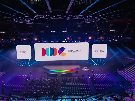 P3 SMD Indoor RGB LED Rental Screen, Full Color 2500nits Độ sáng Vật liệu khung sắt / thép