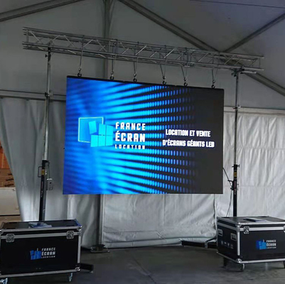 Màn hình lớn sân vận động Đĩa chiếu LED nhôm đúc P3 thuê ngoài IP65 chống nước HD độ sáng cao