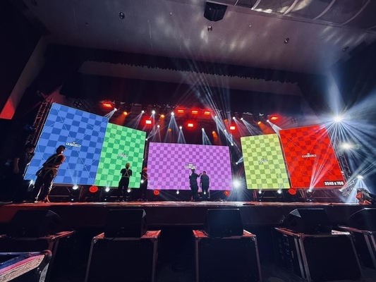 Trung Quốc Full Color HD P6 ngoài trời chống nước Full Color LED Video Wall SMD 3535 LED màn hình bảng điều khiển
